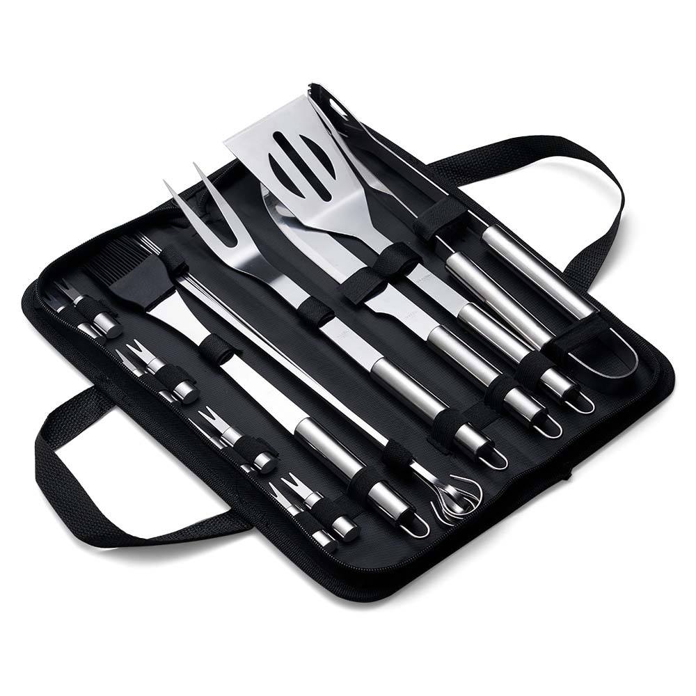 Kit Churrasco Estojo Nylon 17 Peças — imagem 2