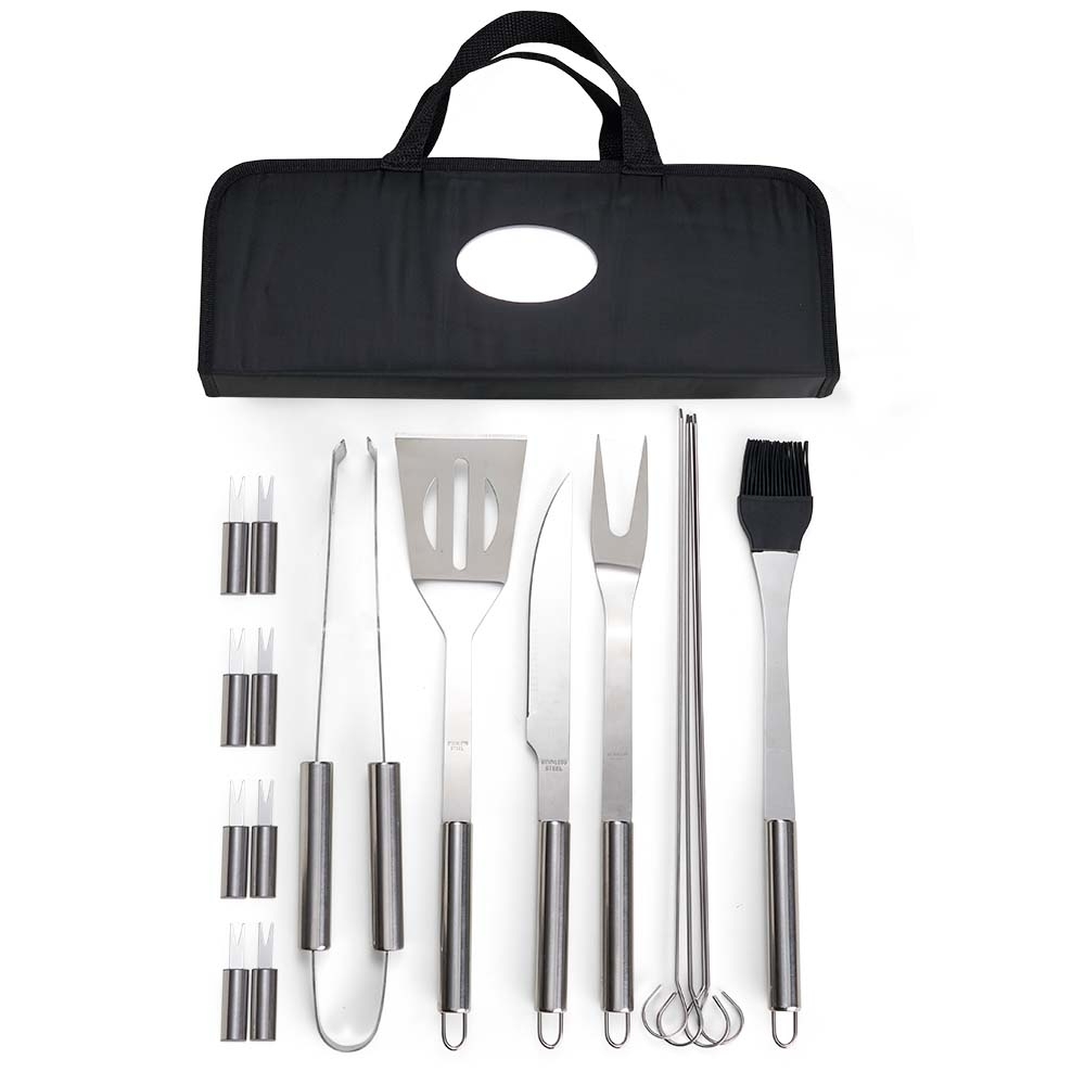 Kit Churrasco Estojo Nylon 17 Peças — imagem 6