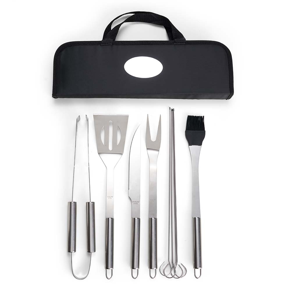 Kit Churrasco Estojo Nylon 9 Peças — imagem 2