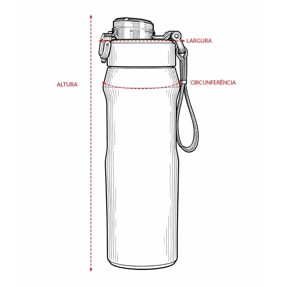 Garrafa Térmica 550ml — imagem 2