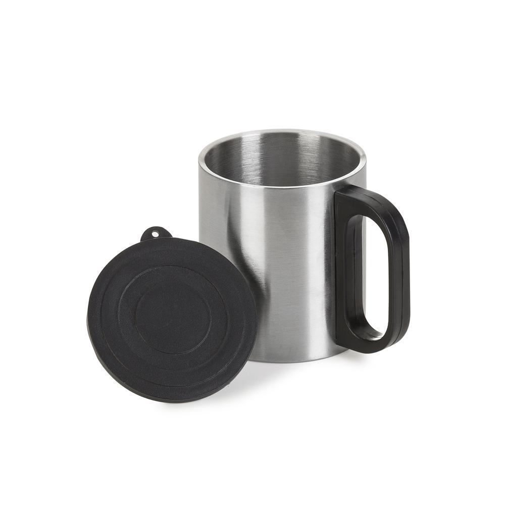 Caneca Inox Tampa Plástica 180ml — imagem 3
