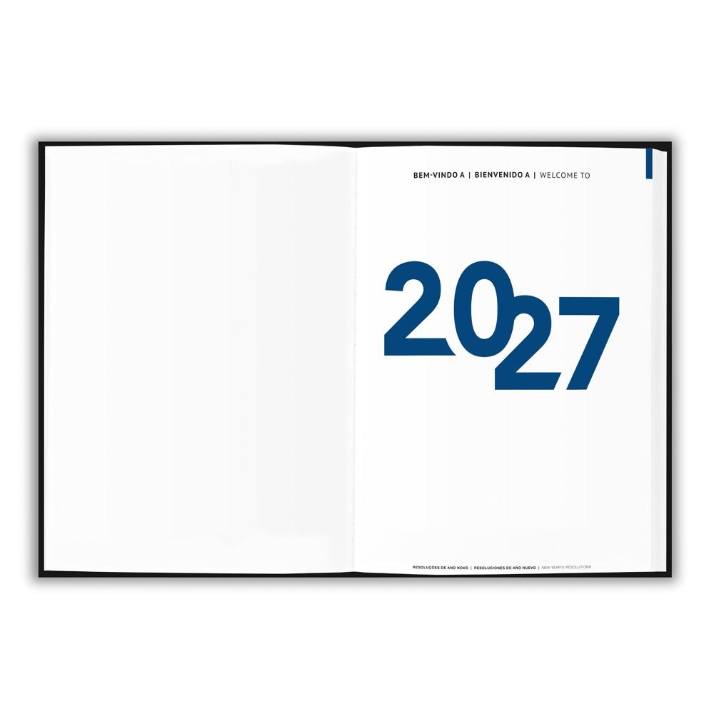 Agenda Semanal Personalizada 2027 B5 com Capa em PU — imagem 3