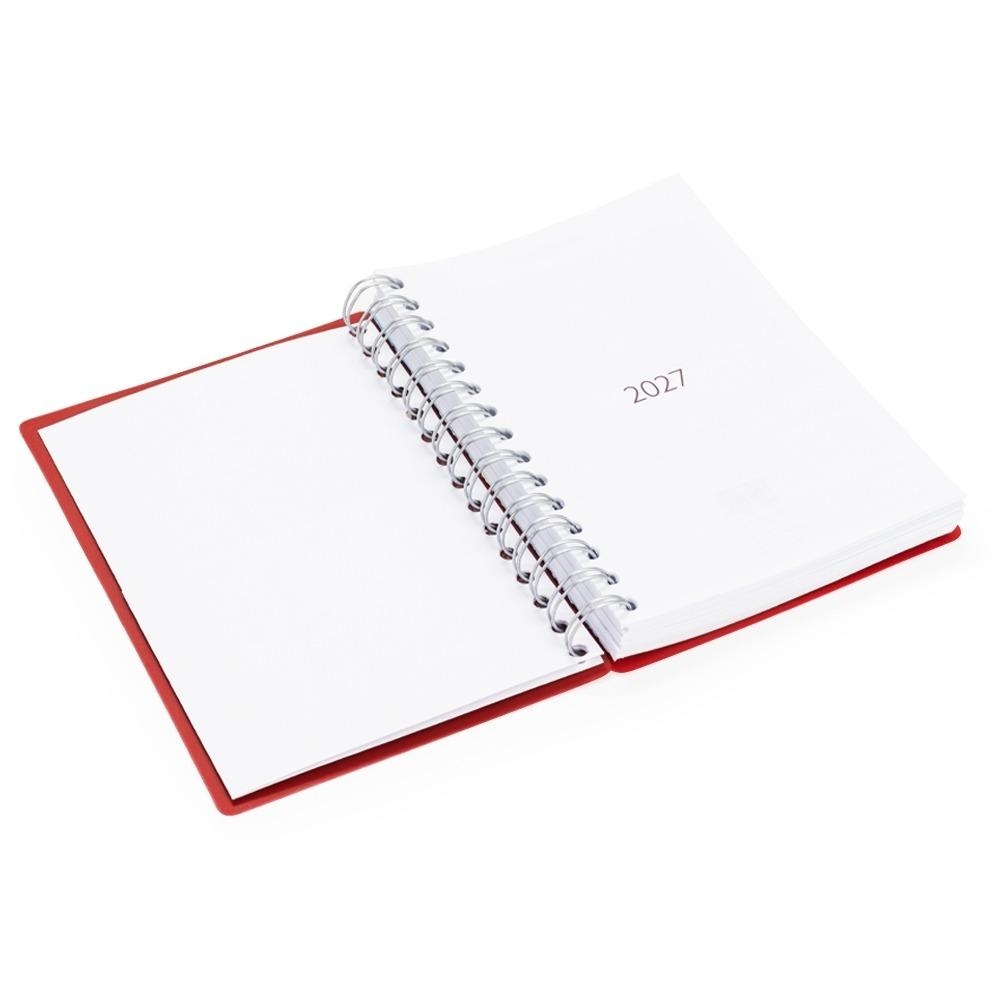 Agenda A5 com Bolso Duplo 2027 Wire-O e Régua — imagem 8