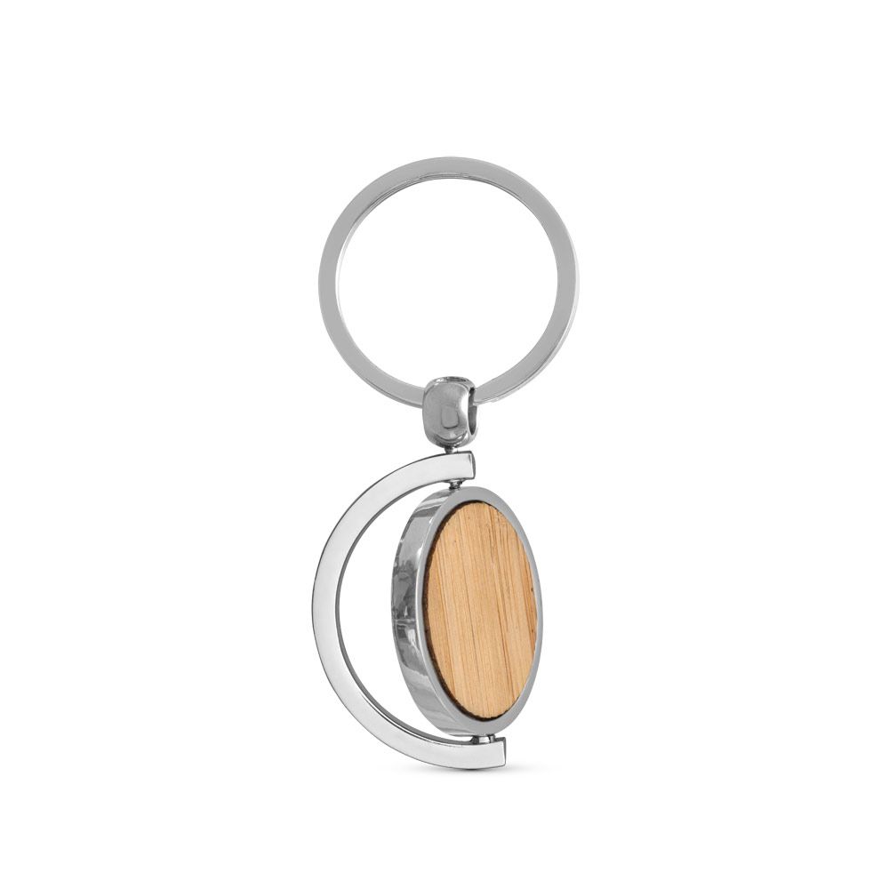 Chaveiro Inox e Bambu Redondo — imagem 5