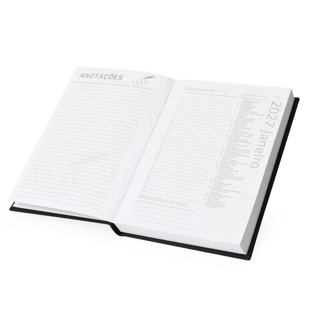 Agenda Diária 2027 B6 com Capa Emborrachada — imagem 5