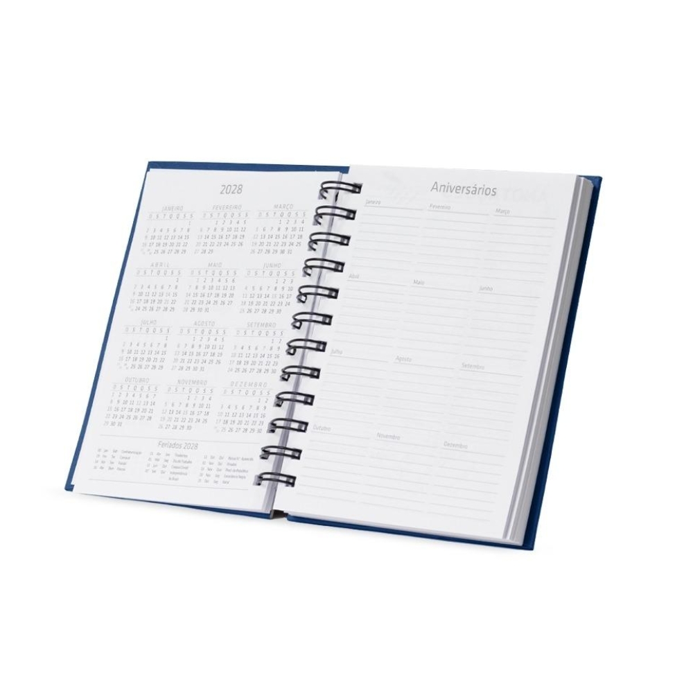 Agenda B6 Cromato 2027 Wire-O com Capa Dura — imagem 7