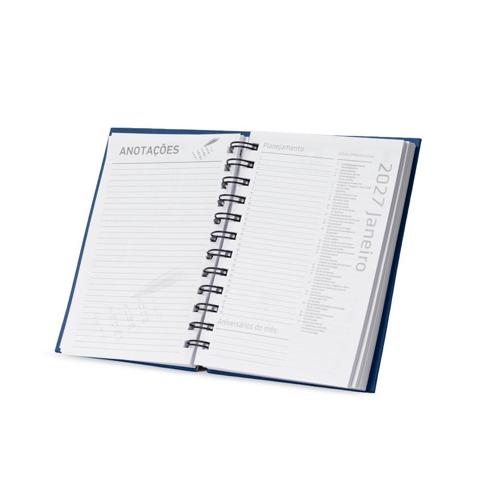 Agenda B6 Cromato 2027 Wire-O com Capa Dura — imagem 3