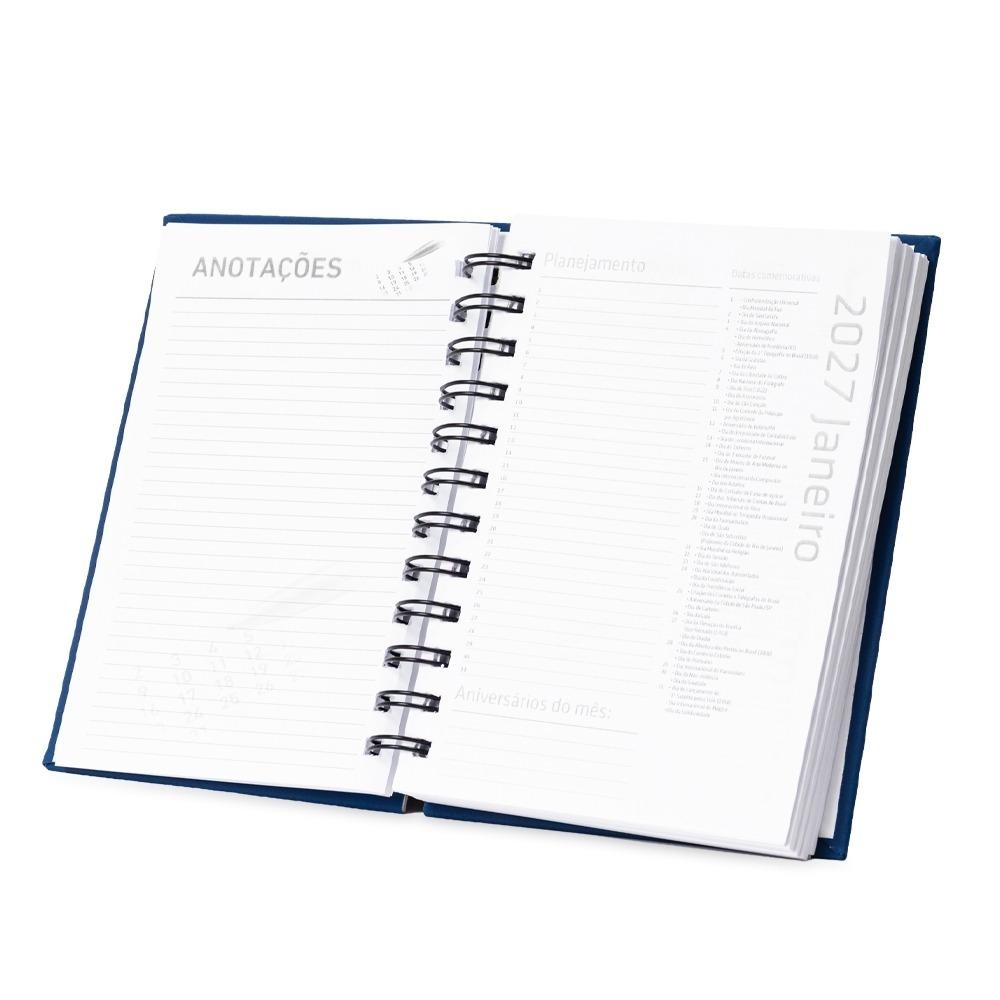 Agenda B6 Wire-O 2027 com Capa Dura Emborrachada — imagem 6