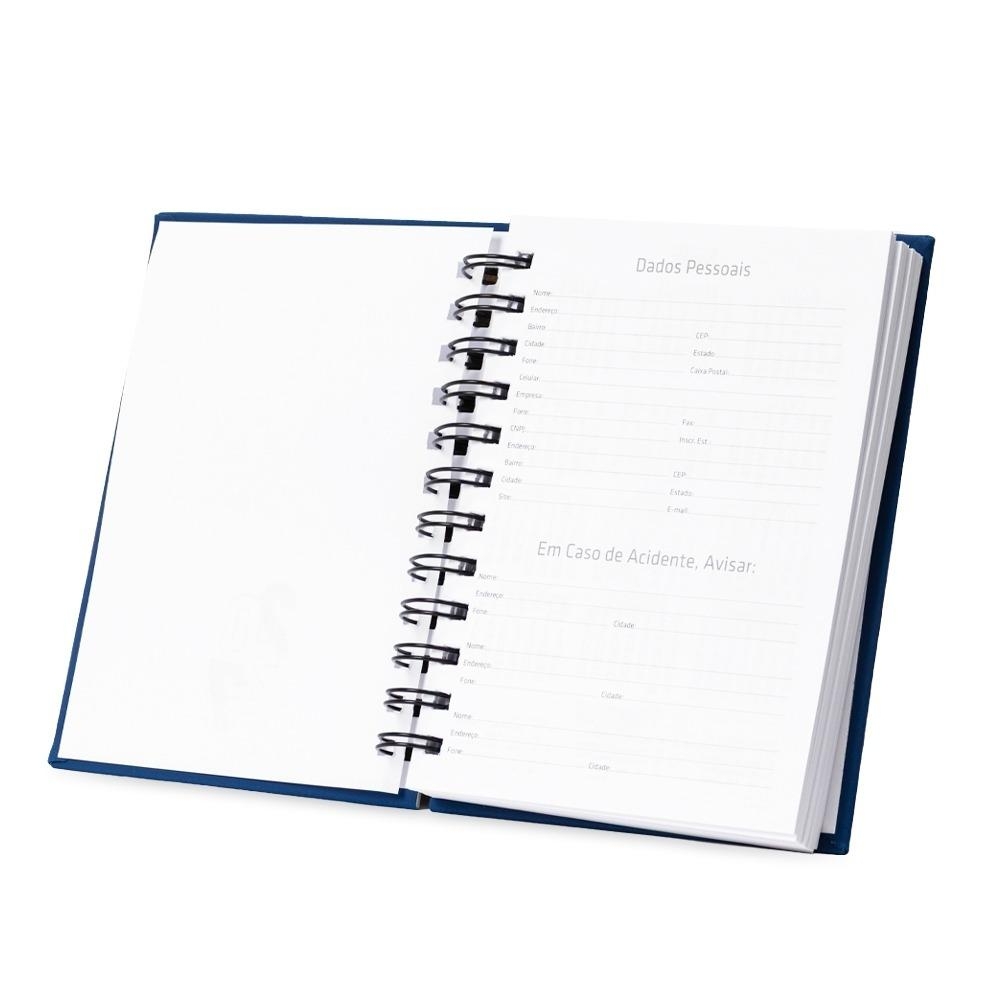 Agenda B6 Wire-O 2027 com Capa Dura Emborrachada — imagem 3