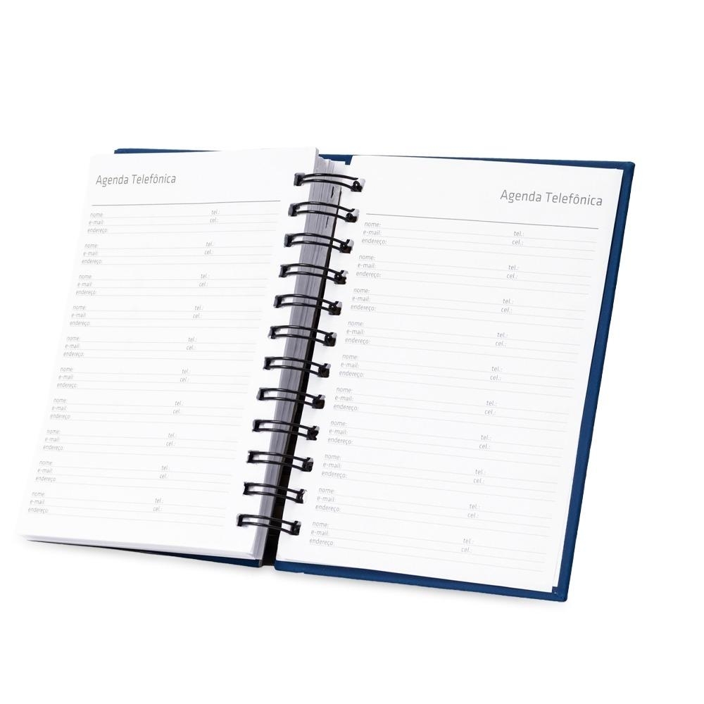 Agenda B6 Wire-O 2027 com Capa Dura Emborrachada — imagem 2