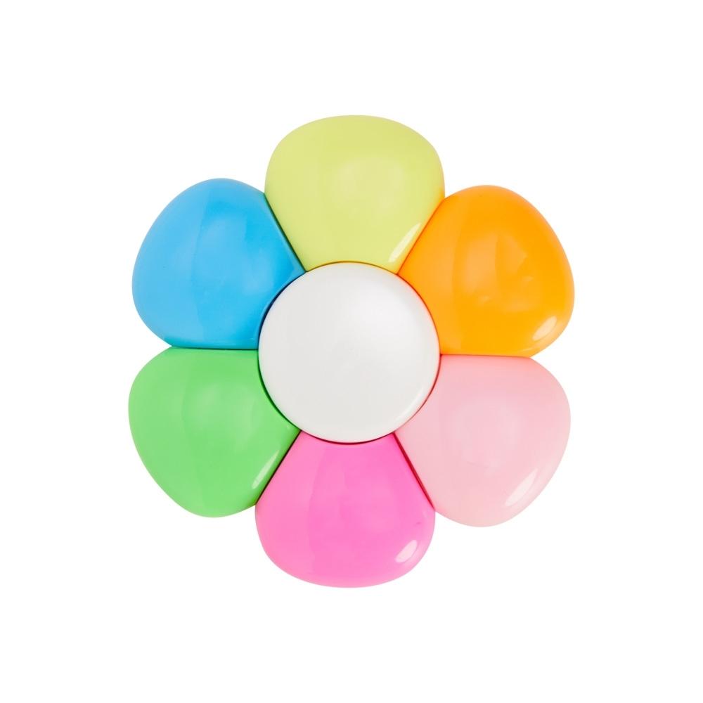 Marca-Texto Flor 6 Cores — imagem 5
