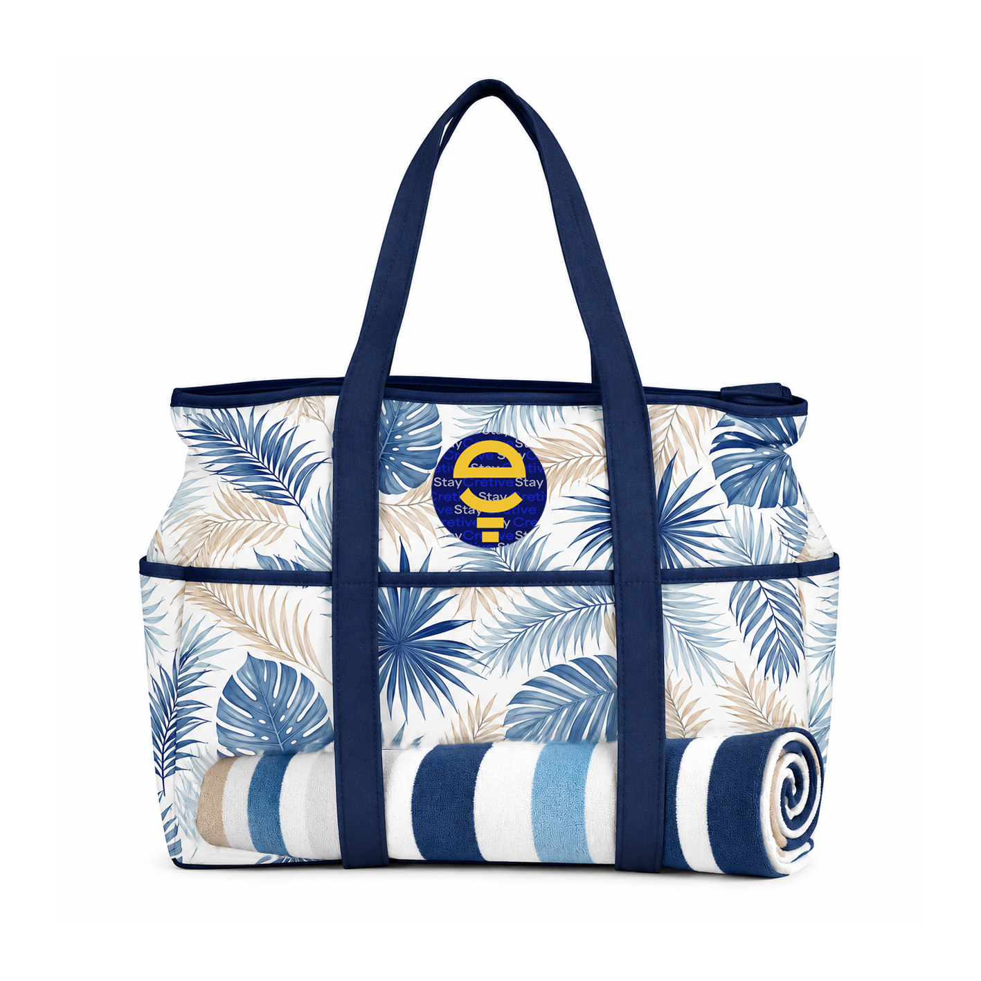 Sacola Praia Poliéster 600 Resinada - Personalizável — imagem 5