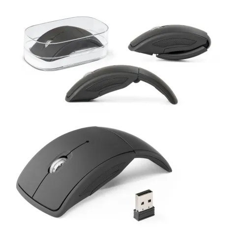 Mouse Wireless Dobrável ABS 2.4G