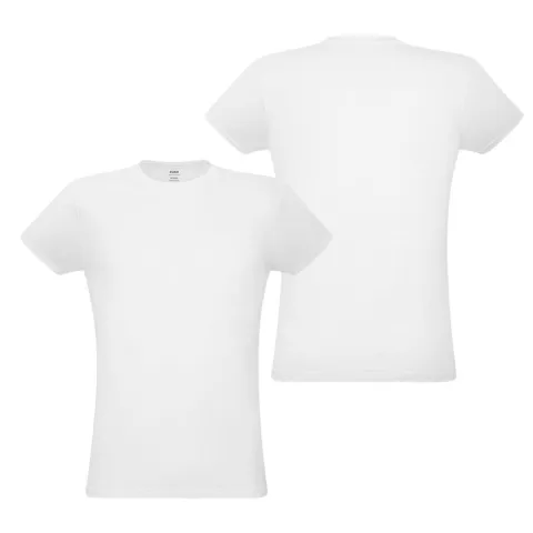 Camiseta Corte Regular Algodão Unissex