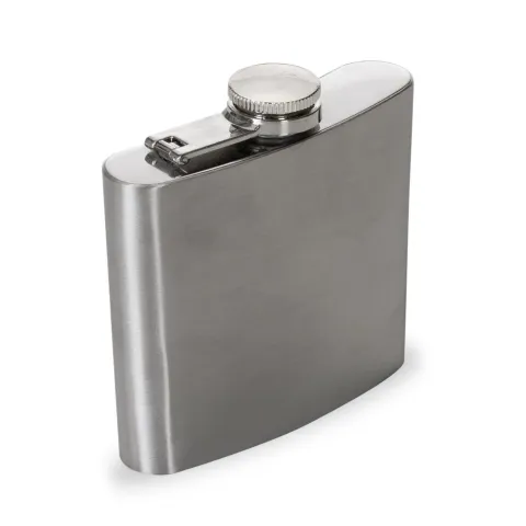 Cantil Porta-Whisky Inox 180ml 6oz