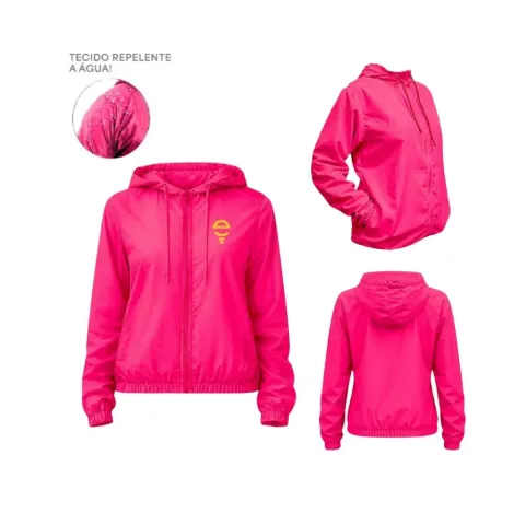 Jaqueta Corta-Vento Slim Feminina