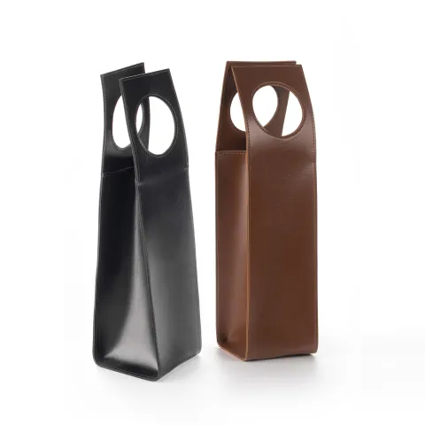 Porta-Vinho Couro Sintético
