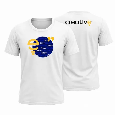 Camiseta Basic White Gola Redonda Unissex