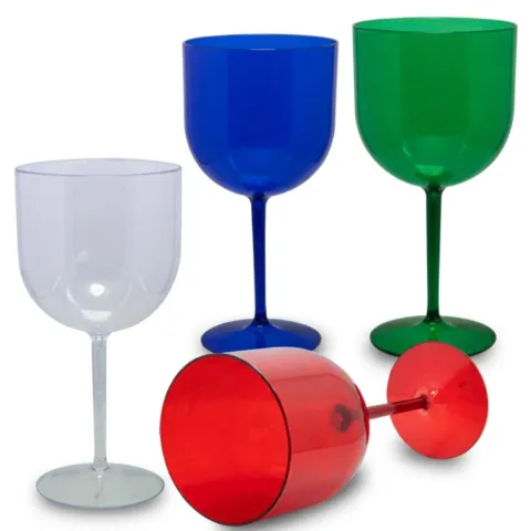 Taça Plástica PS Cristal 550ml