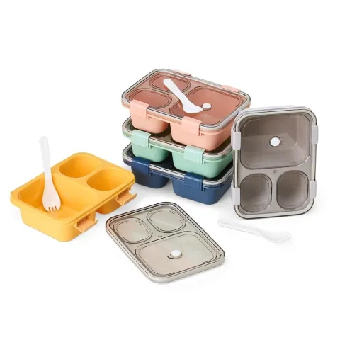 Kit Marmita Hermética 800ml + Garfo