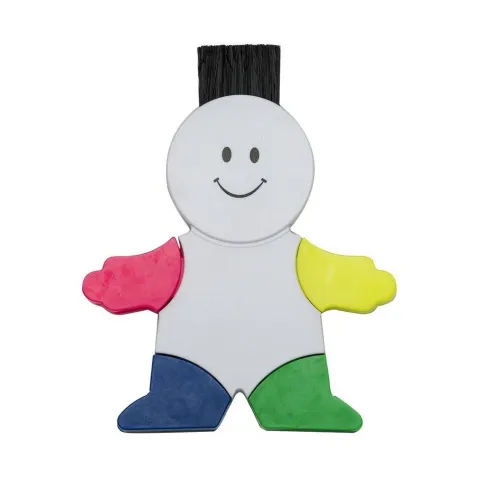 Marca-Texto Boneco + Limpador de Tela e Teclado